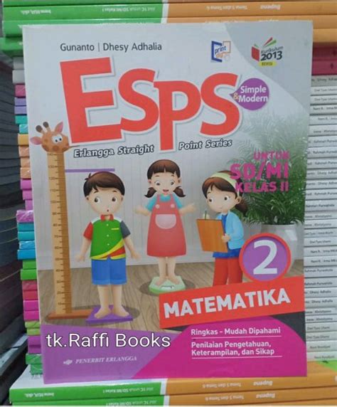 Jual Buku Esps Matematika Kls 2 Sd K13 Erlangga Di Lapak Raffi Books Bukalapak