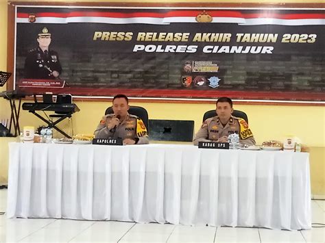 Kasus Tindak Pidana Di Cianjur Naik Selama Tahun 2023 WartaUrangCianjur