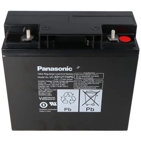 Panasonic baterija dugog života LC XD1217APG VRLA 12V 17AH AGM