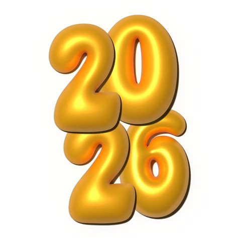 Happy New Year 2026 43212433 Png