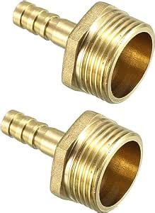 Amazon Uxcell Brass Barb Hose Fitting Connector Adapter 8 5mm