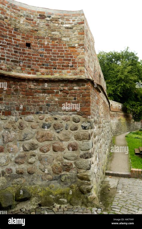 Rostock City Wall Stock Photo Alamy