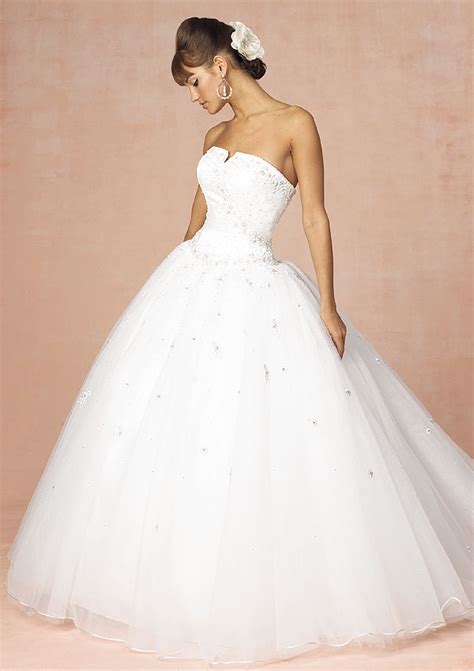 Princess Strapless Wedding Dresses Sang Maestro