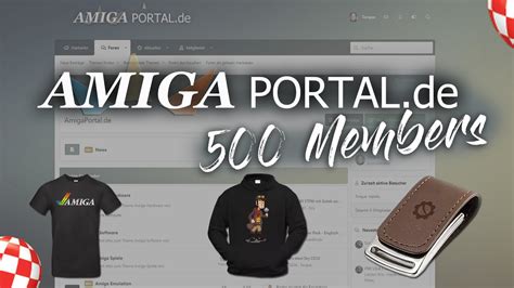 AmigaPortal.de - 500 Mitglieder Gewinnspiel - YouTube