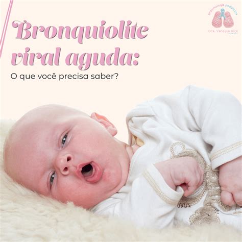 Bronquiolite viral aguda o que você precisa saber Guia Saúde Cidades