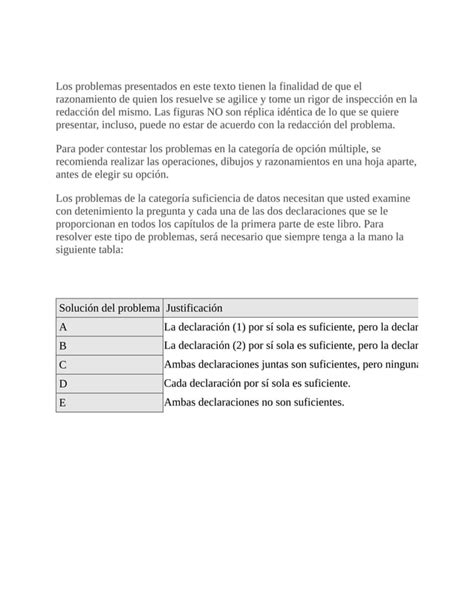 Razonamiento Logico Matematico Para La Toma De Decisiones Pdf