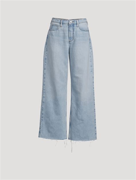 Frame Le High N Tight Wide Leg Crop Jeans Holt Renfrew