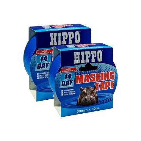 Hippo Day Masking Tape Metres C W Berry