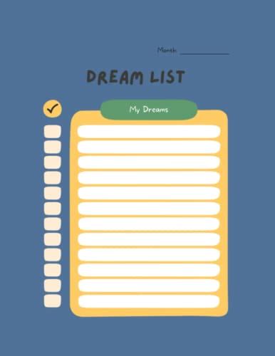 Dream List: Inspirational Writing Journal for Women with Quotes ...