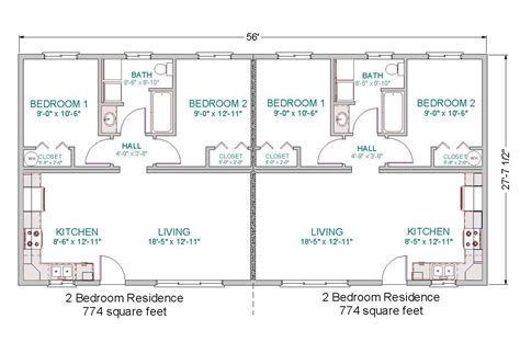 12+ Duplex Apartment Plans 2 Bedroom, Top Inspiration!