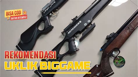 REKOMENDASI SENAPAN UKLIK BIGGAME PREMIUM CUMA 1 JUTAAN