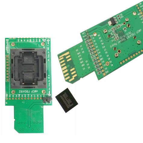 Emcp Test Socket With Sd Interface For Bga And Bga Size X Mm