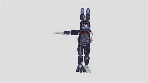 Withered Bonnie Download Free 3d Model By Ulliolmedo An [d9d9d40] Sketchfab