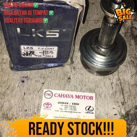 Jual Cv Joint Luar As Roda Luar Yaris A26 F29 Lks Shopee Indonesia