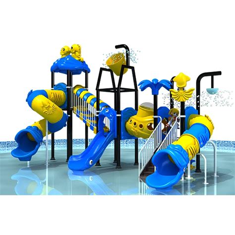 Large Plastic Outdoor Water Slide Park Children Swimming Pool Slide ...