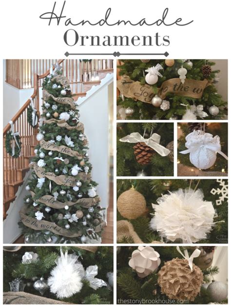 Easy Handmade Ornaments | The Stonybrook House