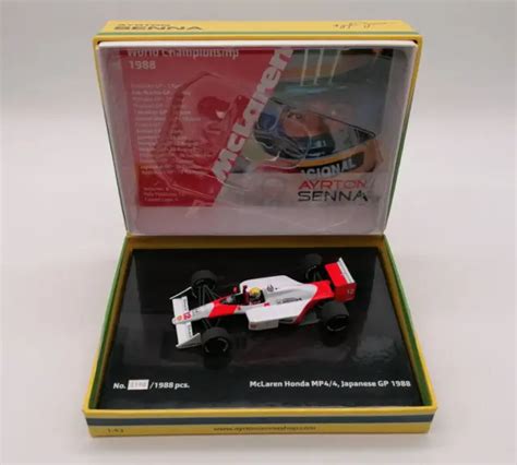 Ayrton Senna Mclaren Honda Mp Japanese Gp Minichamps Eur