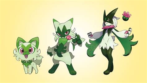 Pokemon Scarlet And Violet Exploring Gen 9 Starter Sprigatito Quaxly And Fuecoco S Evolutions