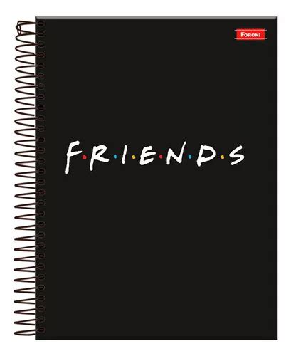 Caderno Colegial X Fls C D Foroni Friends Mercadolivre