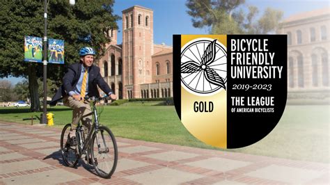 Ucla Earns Gold Level Bicycle Friendly University Certification