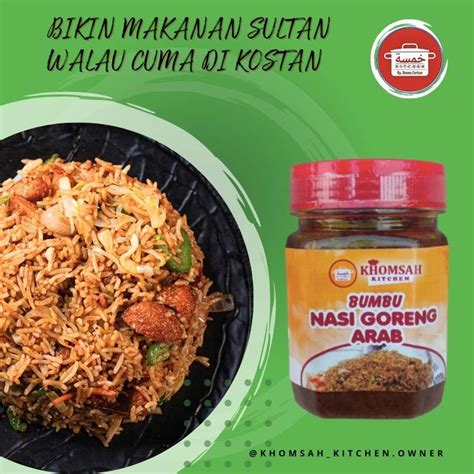 Jual Bumbu Nasi Kebuli Khas Arab Lengkap Bumbu Nasi Goreng Khas Arab