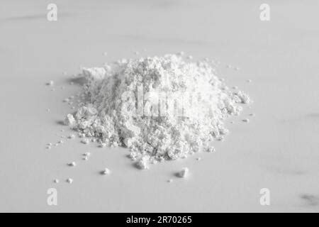 white calcium carbonate powder chemistry  factory stock photo alamy
