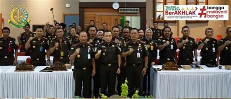 Kajati Gorontalo Menerima Inspeksi Pimpinan Dari JAMWAS Kejaksaan RI