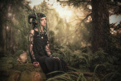 Forest Witch By Psychara On Deviantart Witch Deep Forest Deviantart