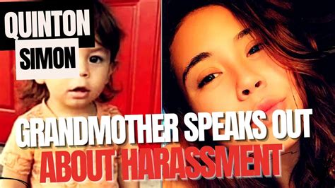 Quinton Simons Grandmothers Heartbreaking Story About Harassment She