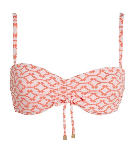 Heidi Klein Pink Antigua Bikini Top Harrods Uk