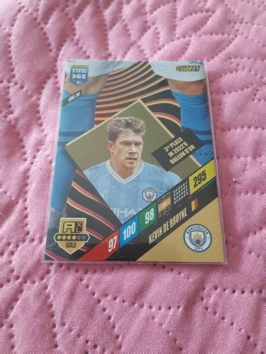 Karty Fifa Panini 365 2024 Giant Gol 34 De Bruyne Tarnobrzeg Kup