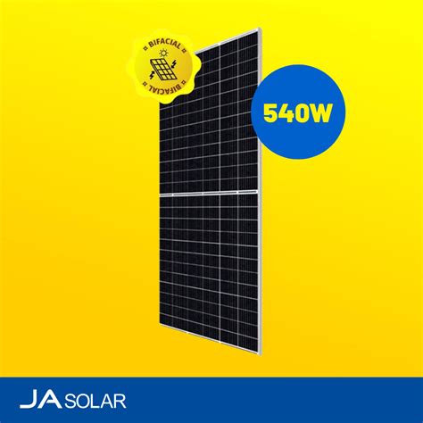 Modulo Fv Ja 540w Bifacial Mono 144 Celulas Jam72d30 540 Mb Pre Venda