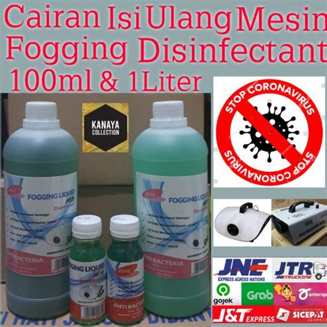 Jual Fogging Disinfectant Zone Cairan Fogging Liquid Cairan Isi