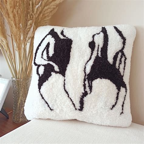 Nude Art Throw Pillow Covers Etsy Canada