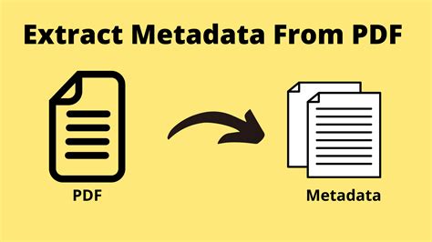 Extract Metadata From Pdf Files Using Simple Methods