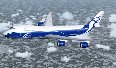 Fsx Boeing 747 8f Airbridge Cargo Abc Package Flight Simulator X