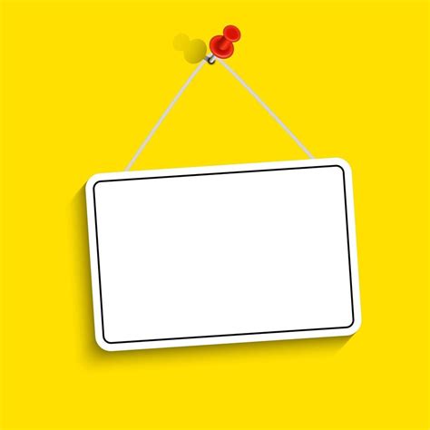 Empty Note Frame With Place For Text Vector Art At Vecteezy