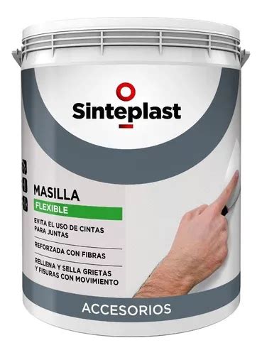 Masilla Flexible Sinteplast K Con Fibra De Vidrio Mm