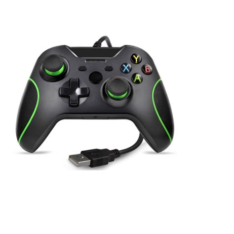 Controle De Xbox One Fio Pc Fat E Pc Joystick Jogo Gamepad Barato