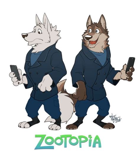 Gary And Larry Zootopia Wolf Zootopia Characters Zootopia Art Disney