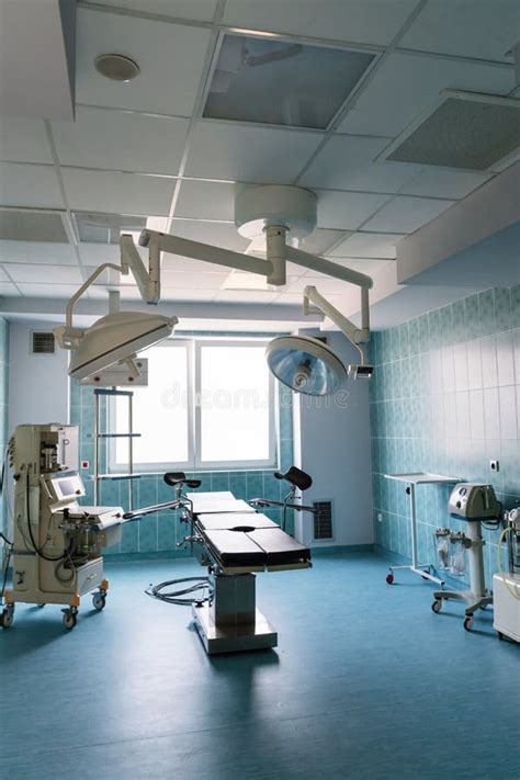 Equipment and Medical Devices in Modern Operating Room Stock Photo - Image of room, instrument ...