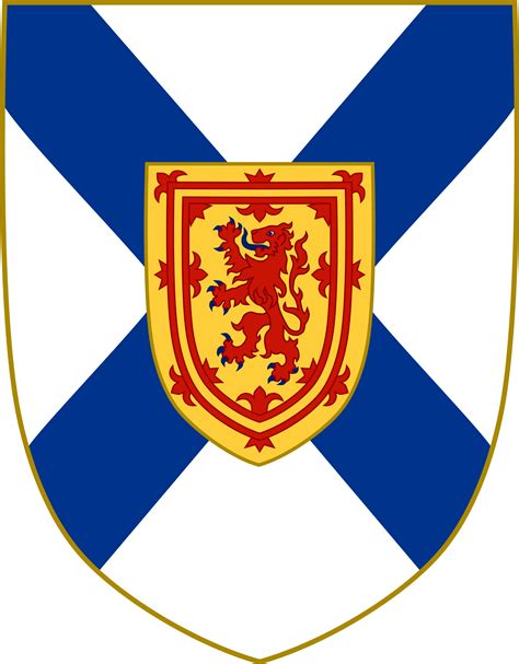 Shield Of Arms Nova Scotia Transparent Png Stickpng