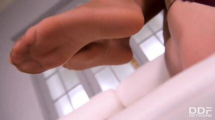 Blonde Maroon Lingerie Masturbation 1173 Nancy A