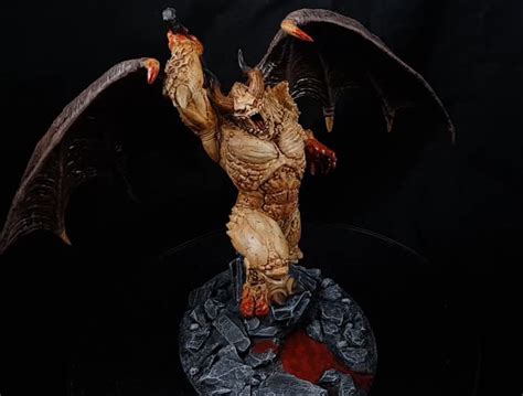 Here Is One Of My New Models A Play As Bloodthirster For My Khorne