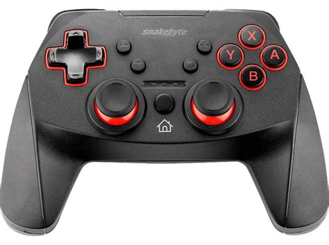 SNAKEBYTE Game:Pad SW Pro™ Controller Schwarz/Rot für Nintendo Switch ...
