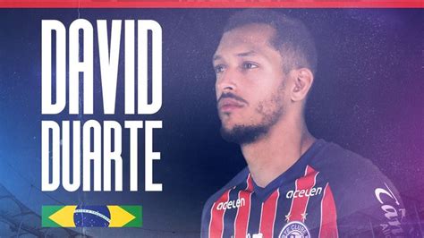 Bahia Anuncia Acerto Zagueiro David Duarte Emprestado Pelo