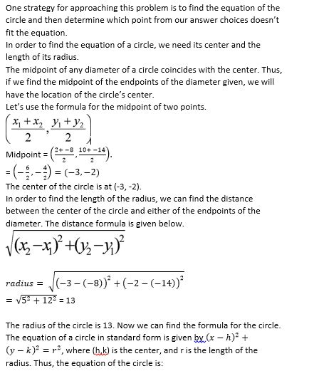 Circle Equation Practice Mathbitsnotebookgeo Ccss Math