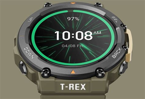 Купить умные часы Amazfit T-Rex 2 Desert Khaki