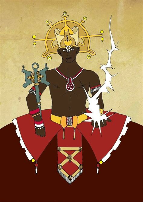 Pin By Chris Hale On Xango African Mythology Orisha Shango Orisha