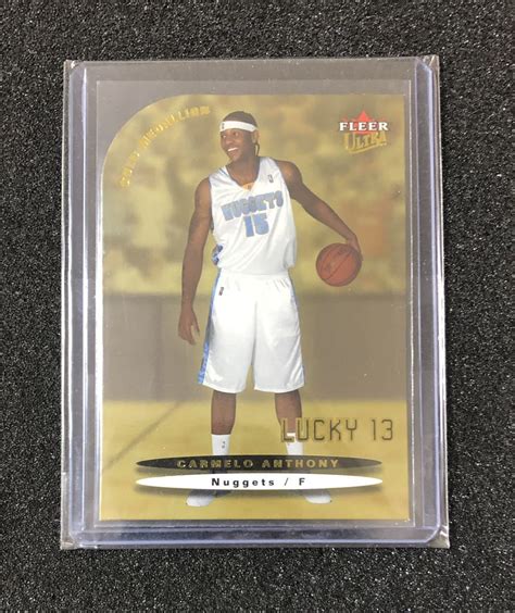 Yahoo オークション 2003 04 Fleer Ultra Carmelo Anthony RC Gold M